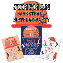 Any Age Basketball Theme Birthday Party