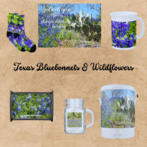 COUNTY BLUEBONNETS & WILDFLOWERS ART DESIGNS