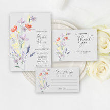 Boho Wildflowers Bridal shower