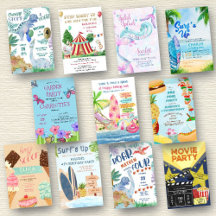 Kids Birthday Invitations