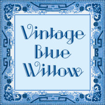 Vintage Blue Willow