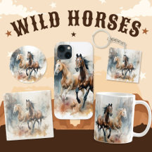 Western Wild Horses 