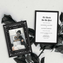 Elegant Halloween Wedding