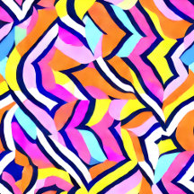 Artistic Colorful Geometric Pattern