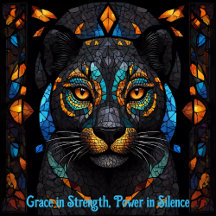 Poster Mosaic Wildlife Portraits Stunning Design