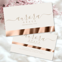 Ivory Rose Gold | Branding