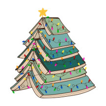 Holiday Book Tree