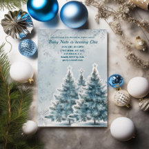 Baby Blue Winter Onederland