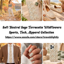 Soft Neutral Wildflower Sports Tech & Apparel 