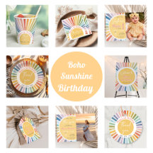Boho Sunshine Birthday