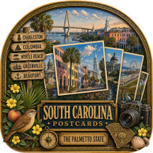South Carolina Postcards