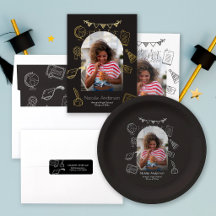 Modern Hand Drawn Chic Graduation Collection