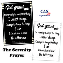 The Serenity Prayer