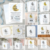 Over The Moon   Boys Baby Shower