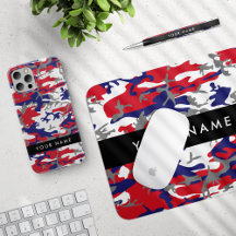 4th Of July Camouflage Silver Black Collection