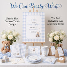 We Can Bearly Wait Baby Shower Suite