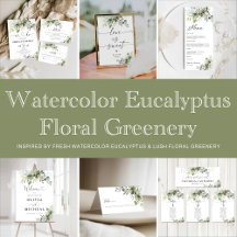 Watercolor Eucalyptus Floral Greenery_HB1