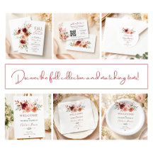 Falling In Love Rustic Floral Stationery Suite