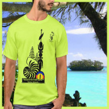 T-shirt flèche faîtière/Drapeau Kanaky