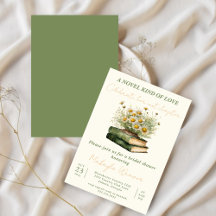 New Chapter Begins Storybook Bridal Shower invite
