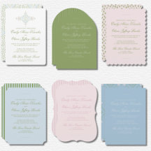 Elegant Watercolor Diamond Wedding