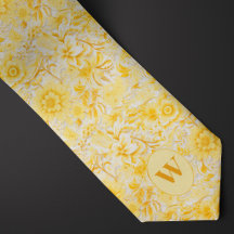 Buttercream Yellow Neckties
