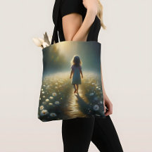 Daisies in the Dawn - Luminescent Pathways