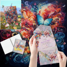 Fantasy Flowers express the joy of nature.