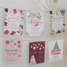 Favorite Things Holiday Party