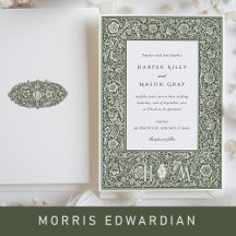 William Morris Edwardian Wedding Theme