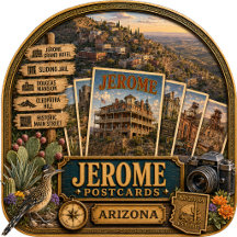 Jerome Arizona Postcards/Gifts