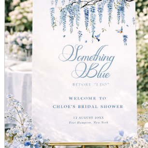 Invitation Bouquet de fleurs sauvages bleues pour la fête de 