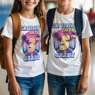 Cruisin 'Back to School 8th Grade Mädchen T-Shirt