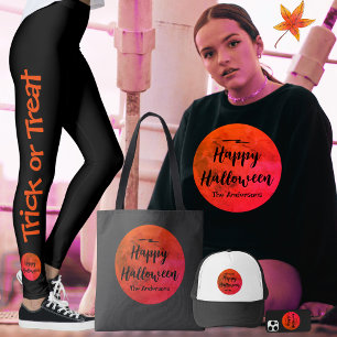 Scary Blood Moon Adulte Halloween Party Invitation