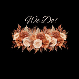 Aquarellfarben Herbst Elegance - Hochzeitsplaner Planer