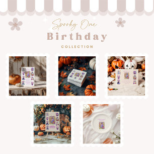 Invitation Coquette Irridescente Spooky ONE Halloween