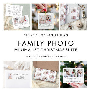 Papier Cadeau Nom de la famille Nom du script Motif Joyeux Noël