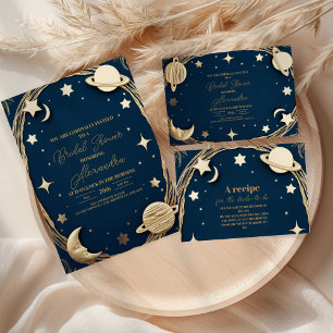 Serviette En Papier Fête des mariées de la lune de croissant céleste d