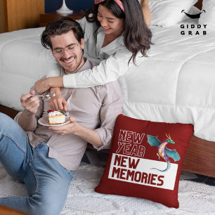 Neues Jahr Neue Erinnerungen Dragon Cherry Red Fot Kalender