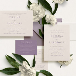 Parker Formal Landsape Hochzeit Einladung