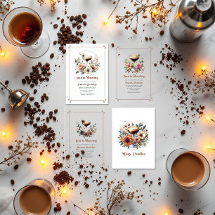 Mocha Mousse "Liebe ist Brewing" Brautparty Foto