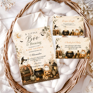 Carte D'accompagnement Une petite boo élégante organise une tombola de co
