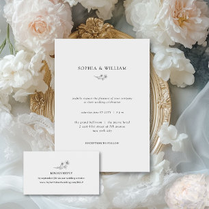 Sophia Invitación Boda Catolica Spanische Hochzeit Einladung