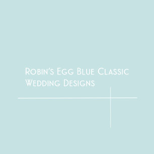 Robin's Oeuf Blue Classic Faire-part de mariage