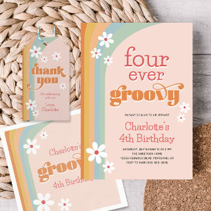 Serviette En Papier Super White Daisies Fille 4e anniversaire