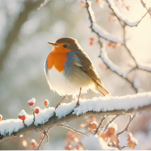 Weihnachtsspaziergang Postkarte