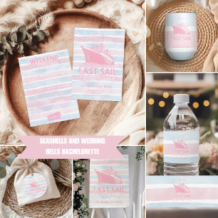 Tote Bag Voile rose Dernière Avant La Bachelorette Veil