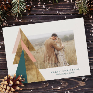 Minimaler Weihnachtsbaum Geschenkpapier Set