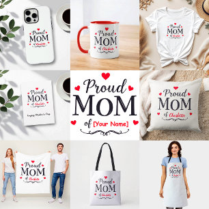 Stolze Mama   Niedlicher Personalisierter Mutterta Tasche