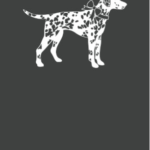 Dalmatiner Dog Baby Dusche Pink Girl Einladung